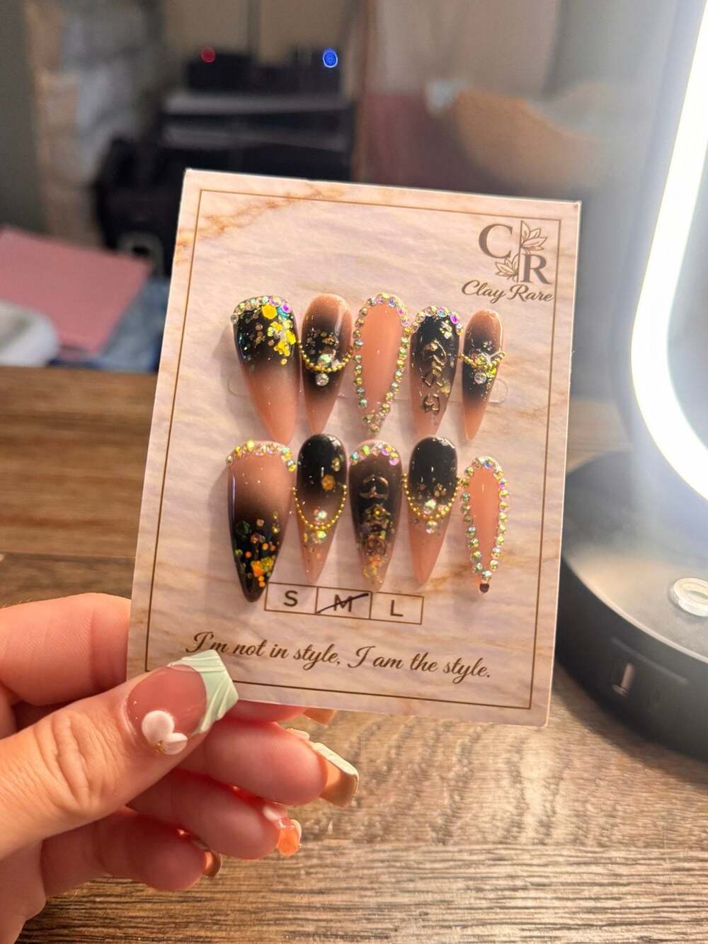 Press on acrylic nails